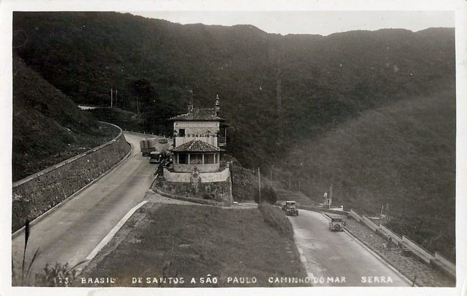 O Rancho da Maioridade em postal que acredito ser da década de 1940, também de editor desconhecido.