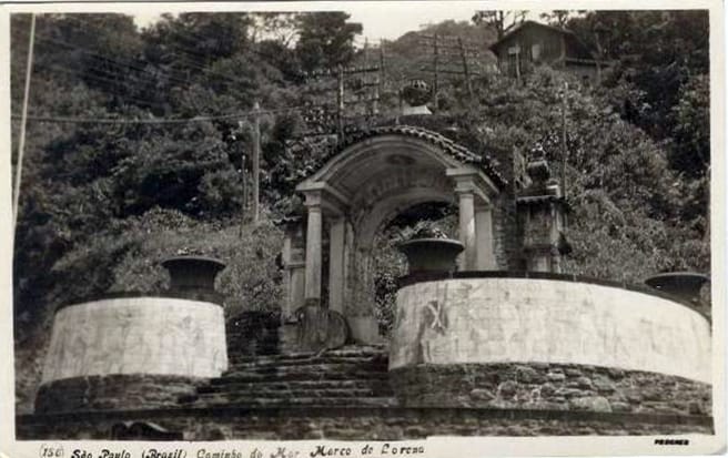 1930 - Marco do Lorena - Caminho do Mar - Gustavo Prugner - Delcampe